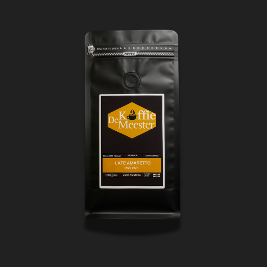 1k verse koffiebonen zak van De Koffiemeester.