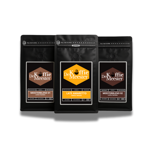 Proefpakket verse koffiebonen van de Koffiemeester