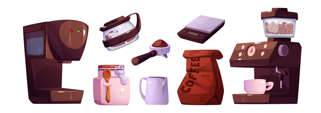 verschillende soorten koffiemachines