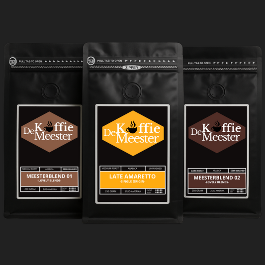 Proefpakket Koffiebonen – 3 Unieke Melanges (250g) | Gratis Verzending