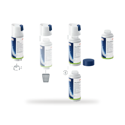 JURA 24211 fles met doseersysteem en losse onderdelen