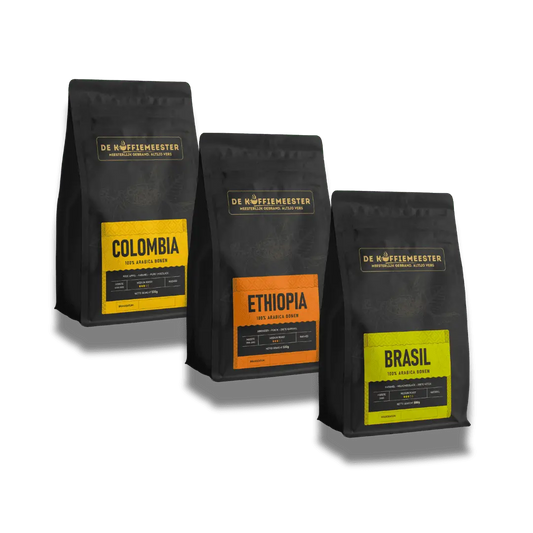 Proefpakket 3 x 1 kg - Colombia - Ethiopia - Brasil