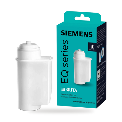 Siemens BRITA Intenza TZ70003 waterfilter naast de verpakking
