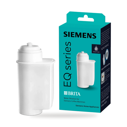 Siemens BRITA Intenza TZ70003 waterfilter naast de verpakking