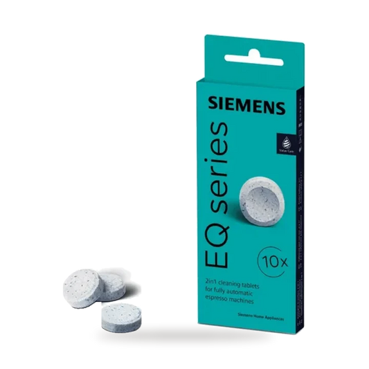 Siemens TZ80001A reinigingstabletten, verpakking met twee tabletten